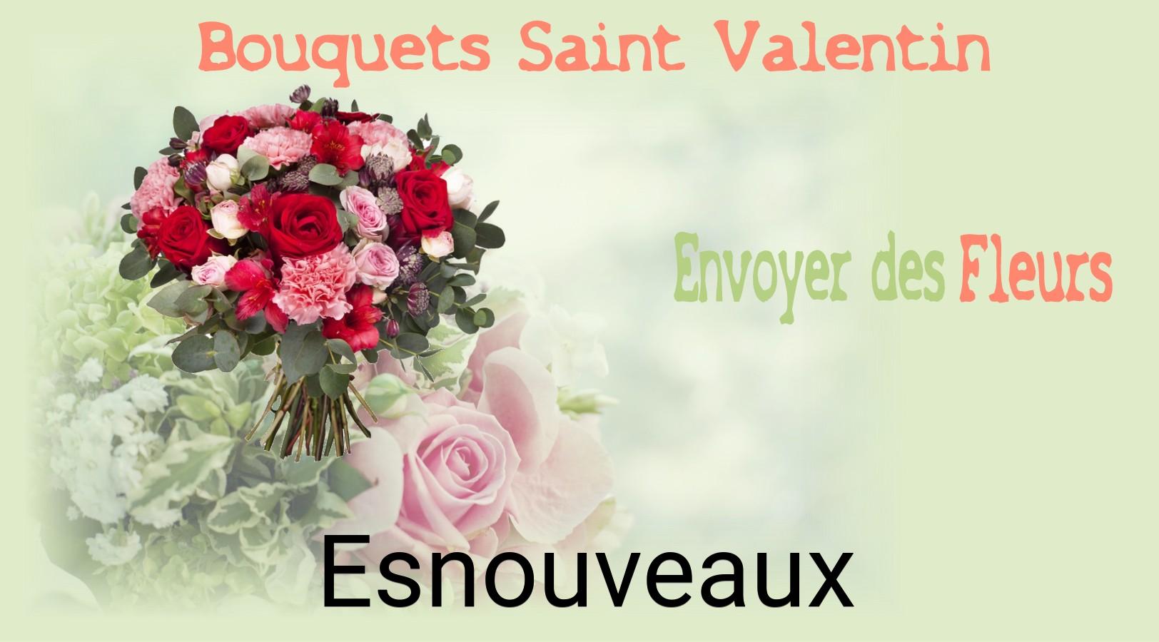 Roses de Saint-Valentin livrées à Esnouveaux